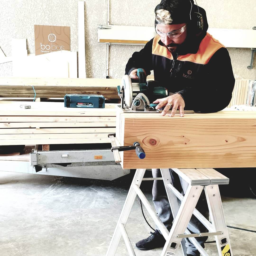 Bardage bois, isolation par l'extérieur bois, bobois